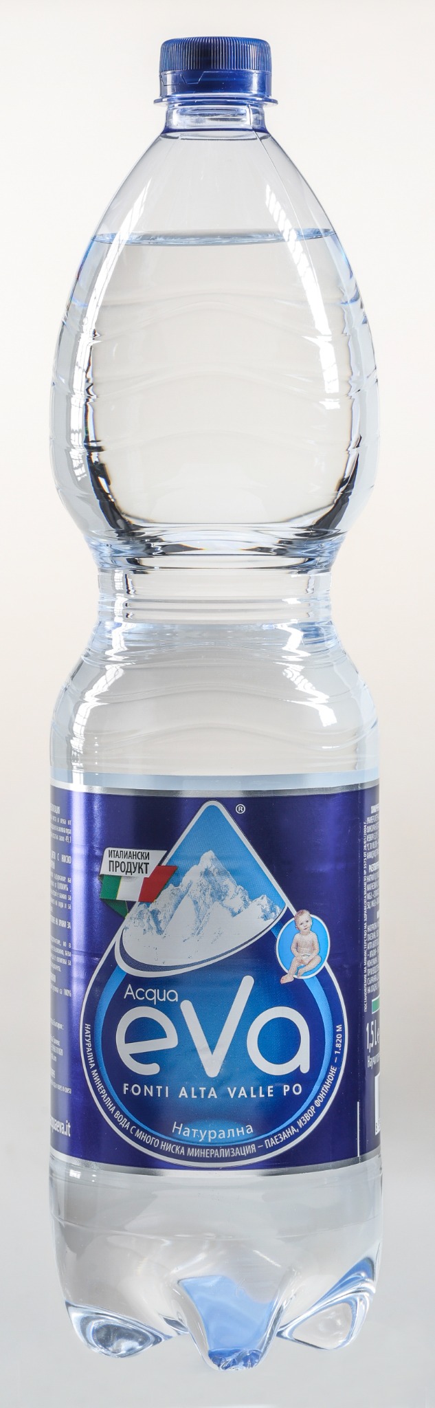 Acqua EVA натурална, 1500 мл PET